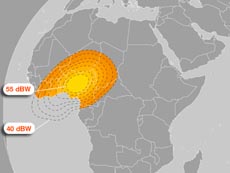 Eutelsat W4 Ku-band Nigeria Spot Beam